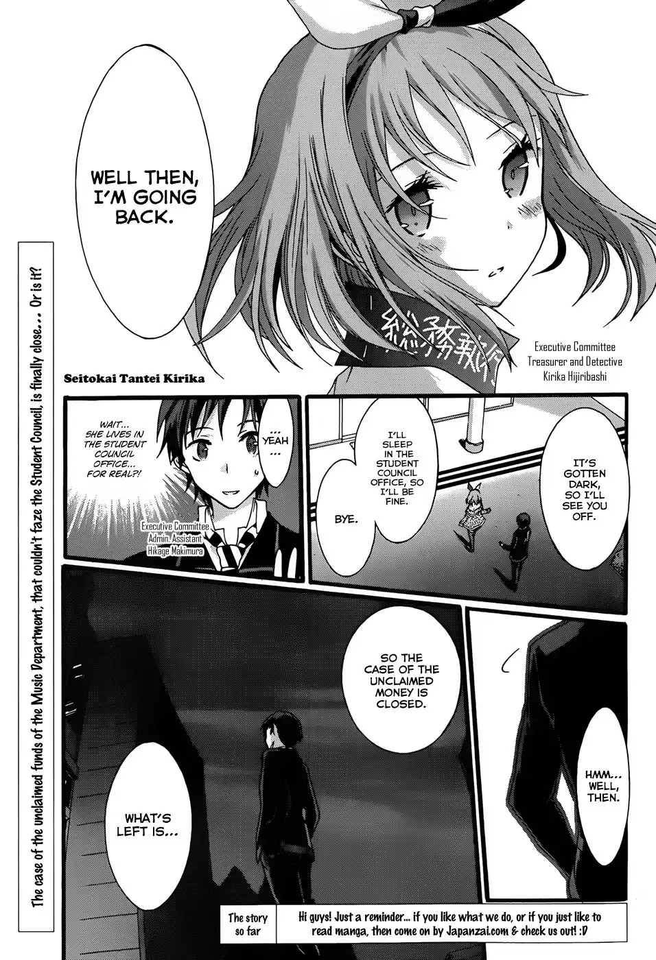 Seitokai Tantei Kirika Chapter 7 2